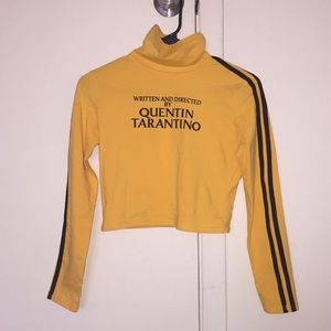 Written And Directed By Quentin Tarantino Crop Top